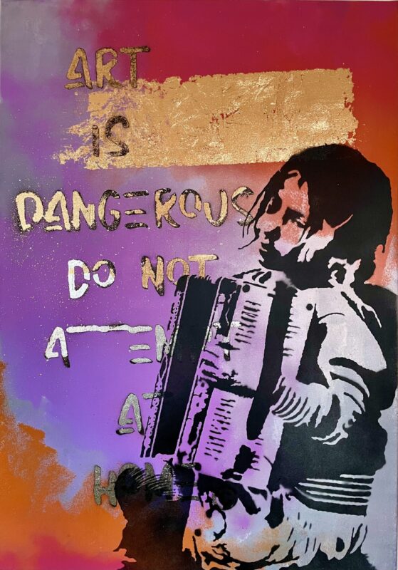 Art Is Dangerous by Borna Libertines