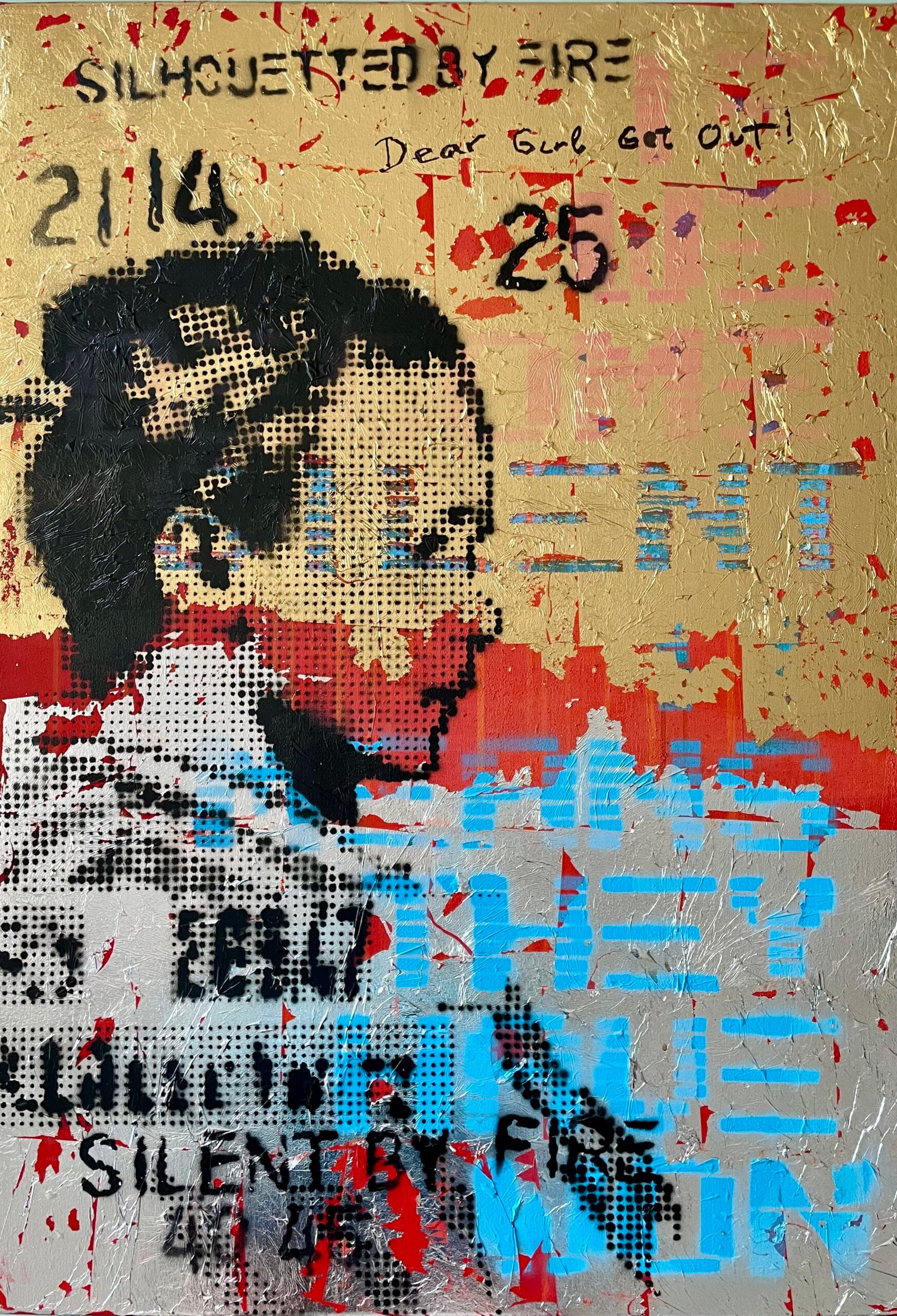 Silhouetted by Fire by Borna Libertines